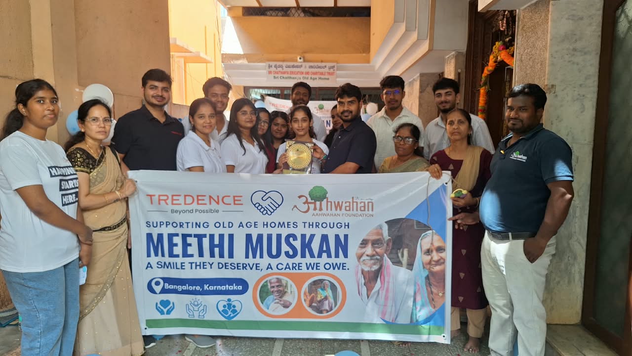 Aahwahan Foundation & Tredence CSR Launch ‘Meethi Muskan’ for Underprivileged Senior Citizens